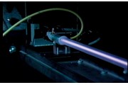  High power carbon dioxide laser capable of cutting through solid materials.