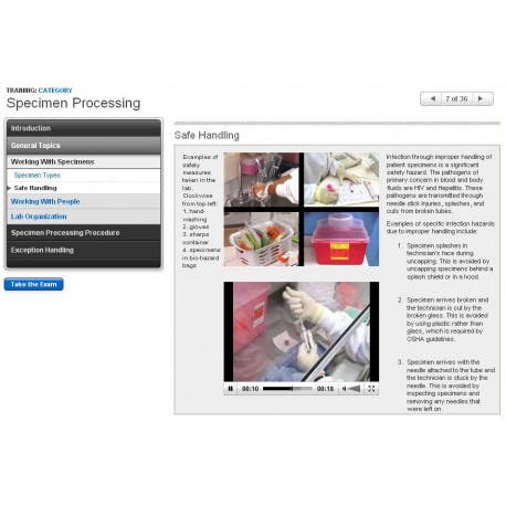 Specimen Processing
