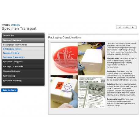 Specimen Transport