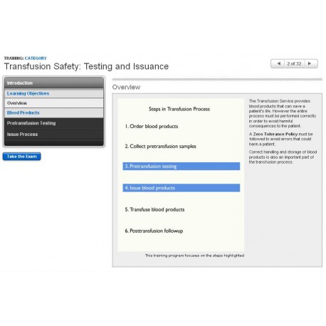 Transfusion Safety: Testing and Issuance